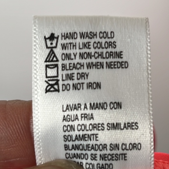 California Waves Bandeau Style Bikini  SIZE LARGE - Picture 7 of 7